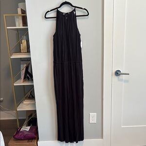 Soma Soft Jersey Black Bra Jumpsuit